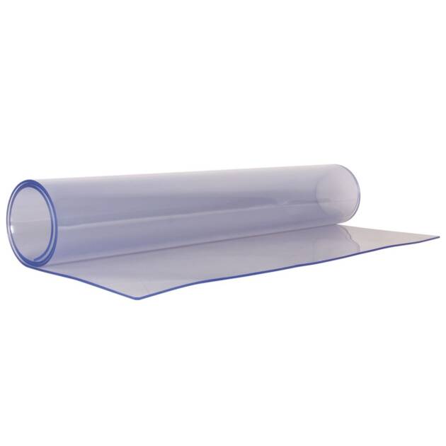 Tapis PVC transparent larg. 1.20 m. ép. 3 mm