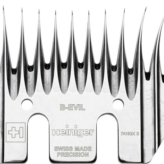 B-Evil peigne diminuée 94.5 mm (emballé dans blister à l´unité)