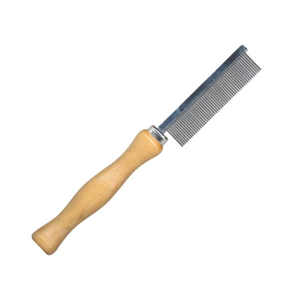IDéalDog - Peigne bois à puces