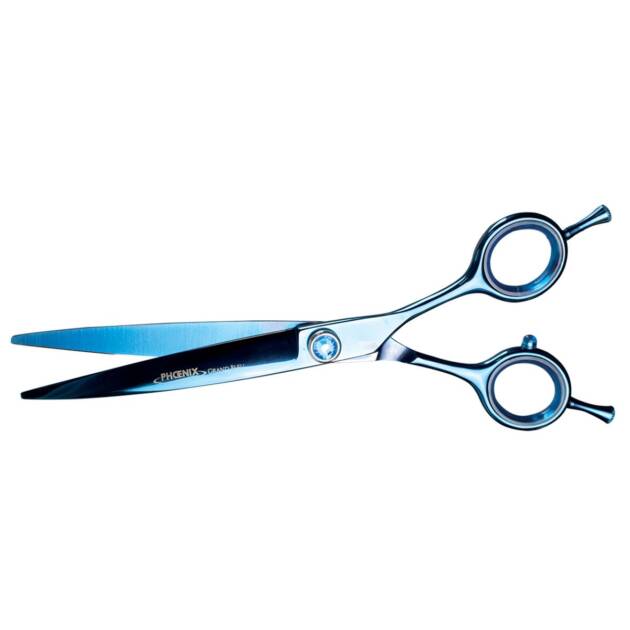 Phoenix - Ciseaux courbes Grand Bleu - 18 cm