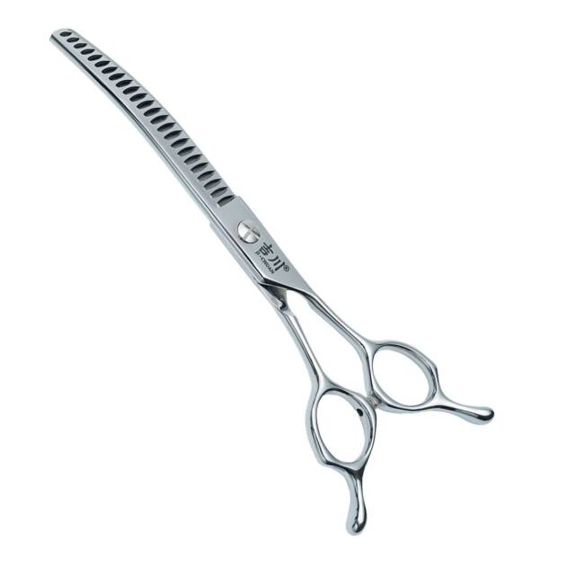 Ji-Chuan - Ciseaux Chunker courbes - 17.5 cm