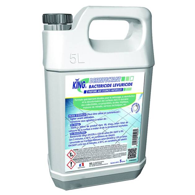 King - Désinfectant PRO citronnelle - 5l.