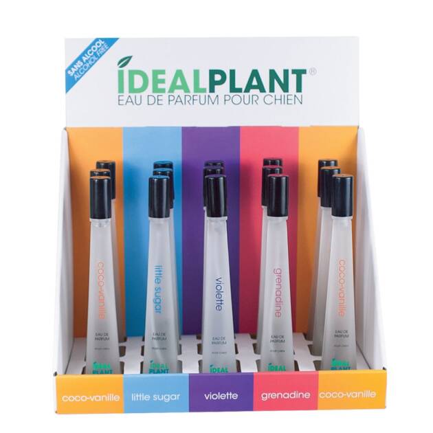 IDéalPlant - Présentoir avec 15 parfums de 30 ml