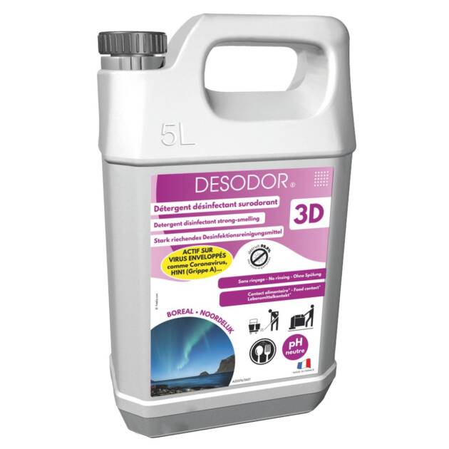 Desodor - 3D Détergent Boréal - 5l.