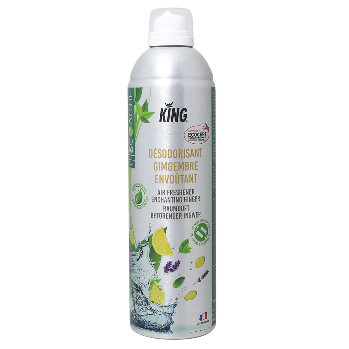 King - Destructeur d'odeurs - Gingembre