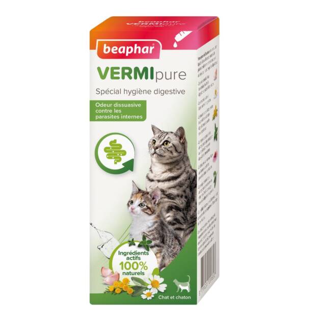 Beaphar - Vermipure - Chaton & chiots - Liquide