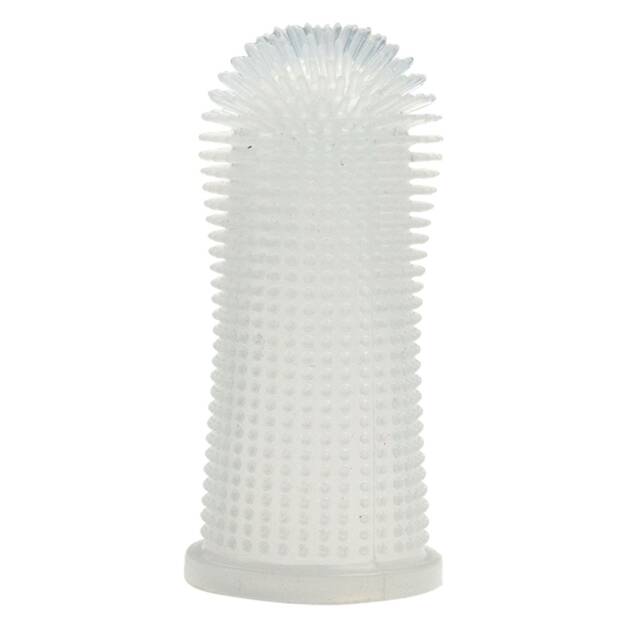 Brosse à dents doigtier - Picots en silicone