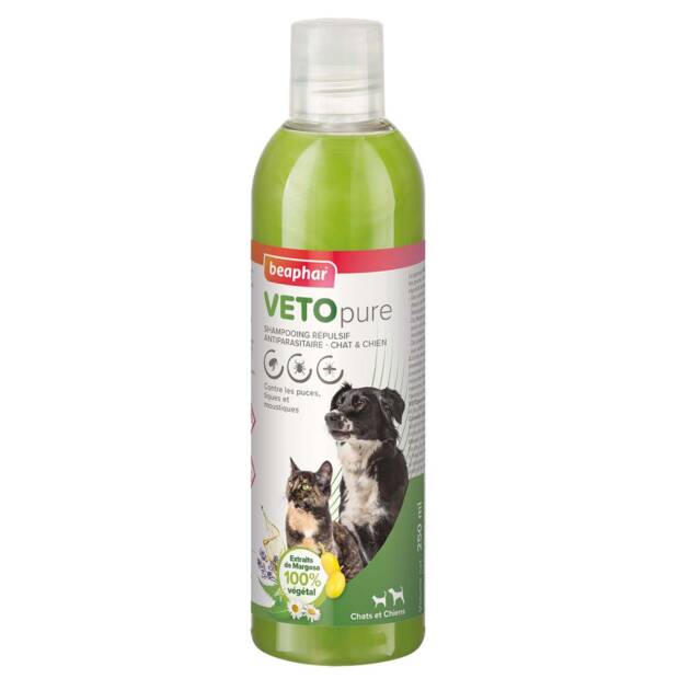 Beaphar - Shampoing répulsif antiparasitaire - 250 ml