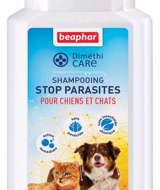 Beaphar - Shampoing antiparasitaire - 200 ml