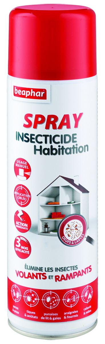 Beaphar - Spray insecticide habitation