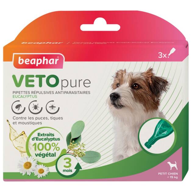 Beaphar - Pipettes petit chien - 3 pièces
