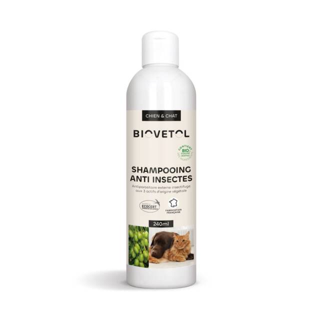 Biovétol - Sampoing anti-insectes - 240 ml