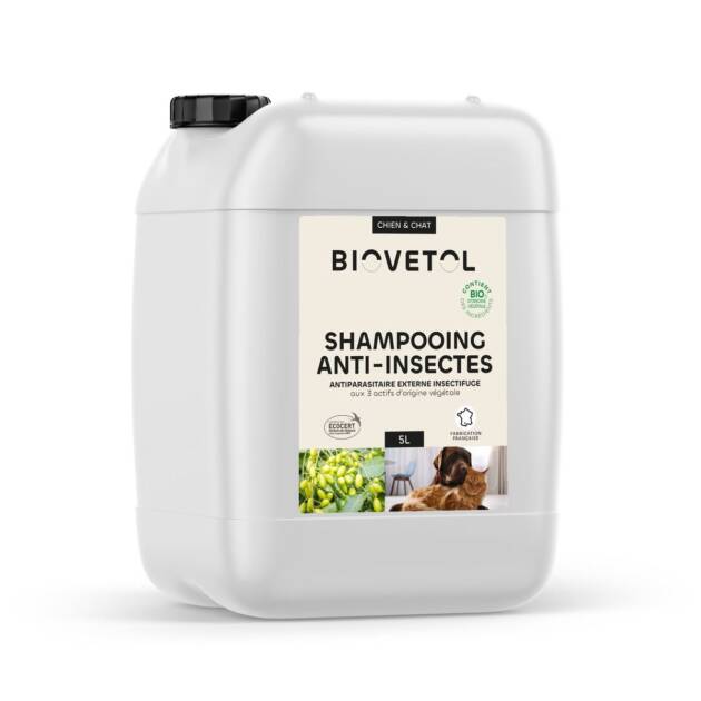 Biovétol - Sampoing anti-insectes - 5 litres