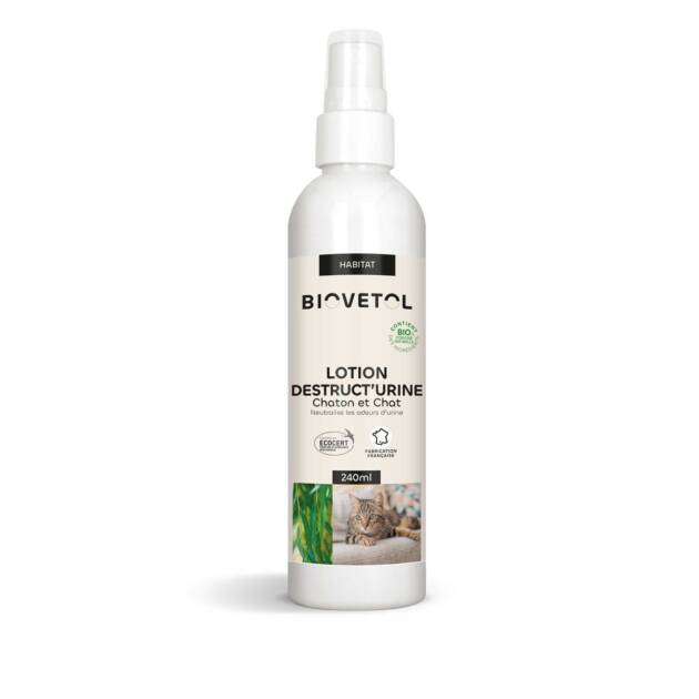 Biovétol - Lotion Destruct'Urine - Chat