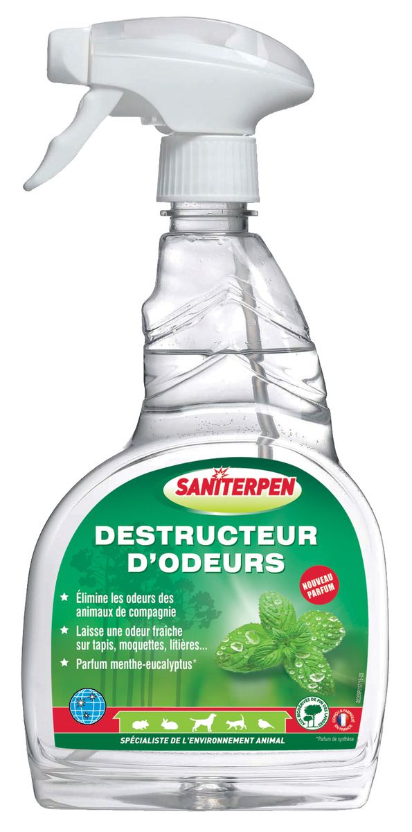 Saniterpen - Destructeur d'odeurs - Menthe