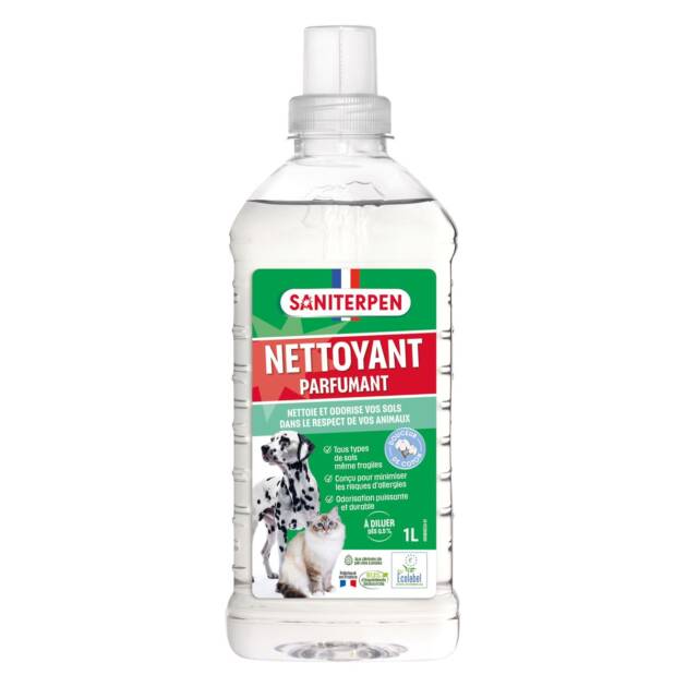 Saniterpen - Nettoyant parfuman - Douceur coton - 1l.