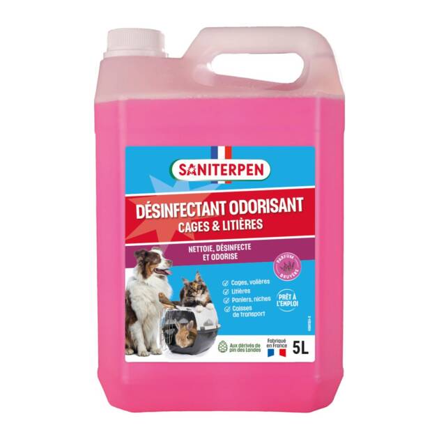 Saniterpen - Spray désinfectant - 5 l.