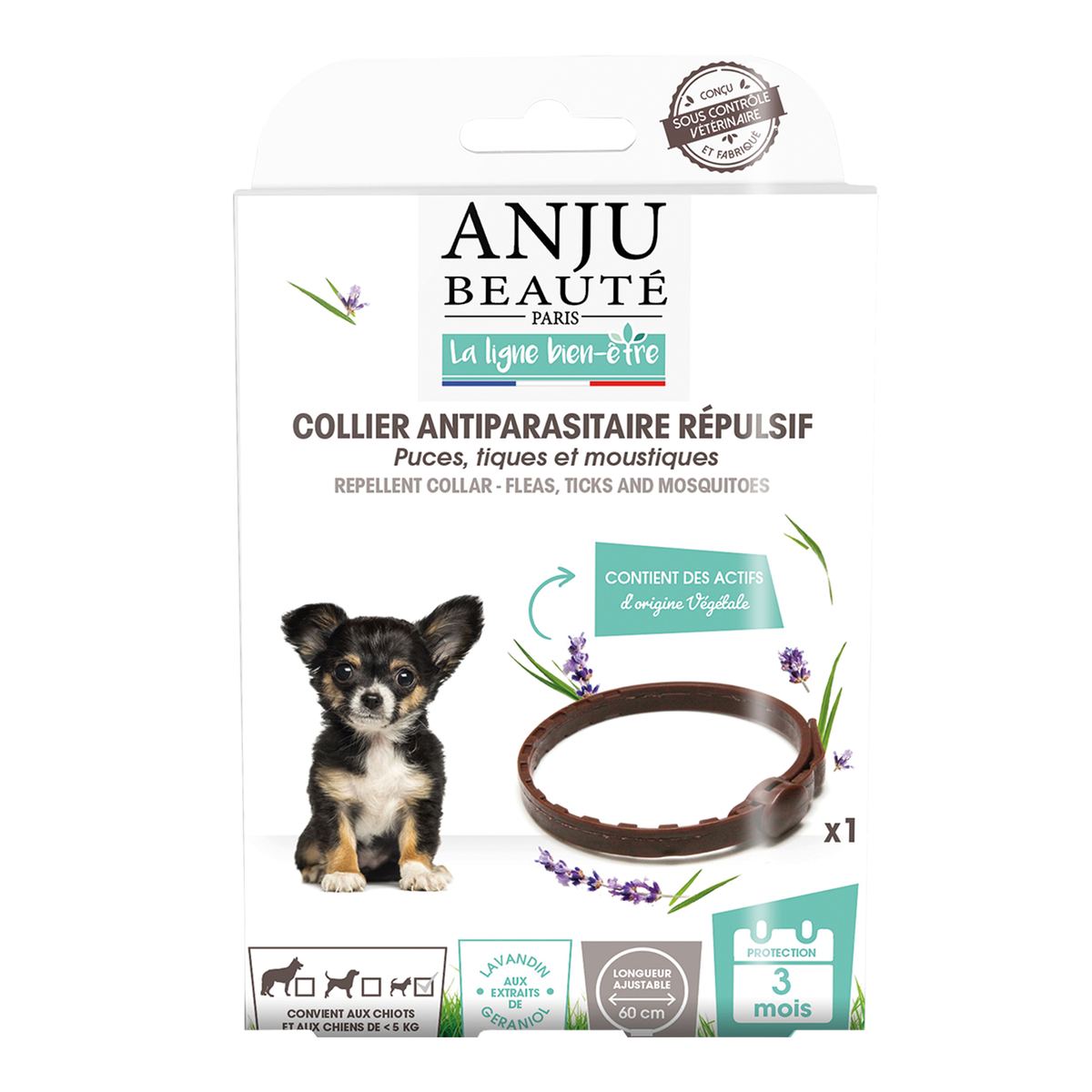 Anju - Colliers antiparasitaire - Chiot