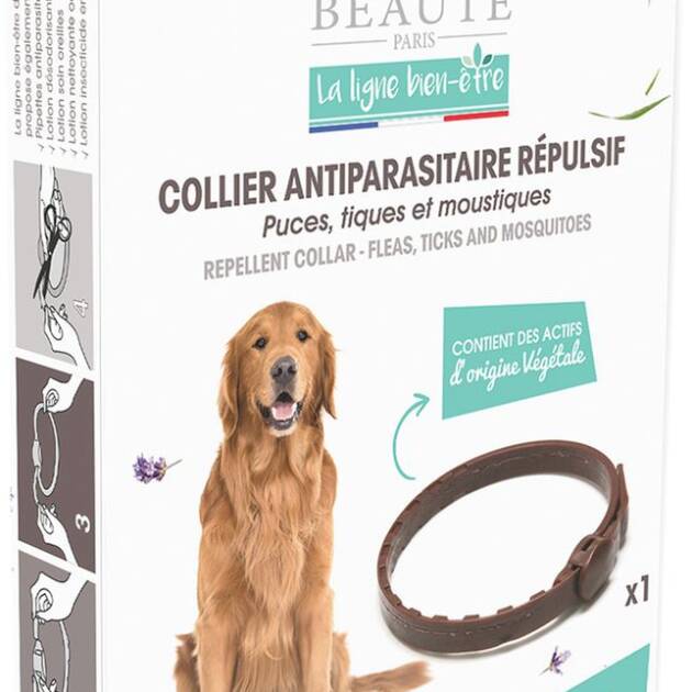 Anju - Colliers antiparasitaire - Chien moyen 60 cm
