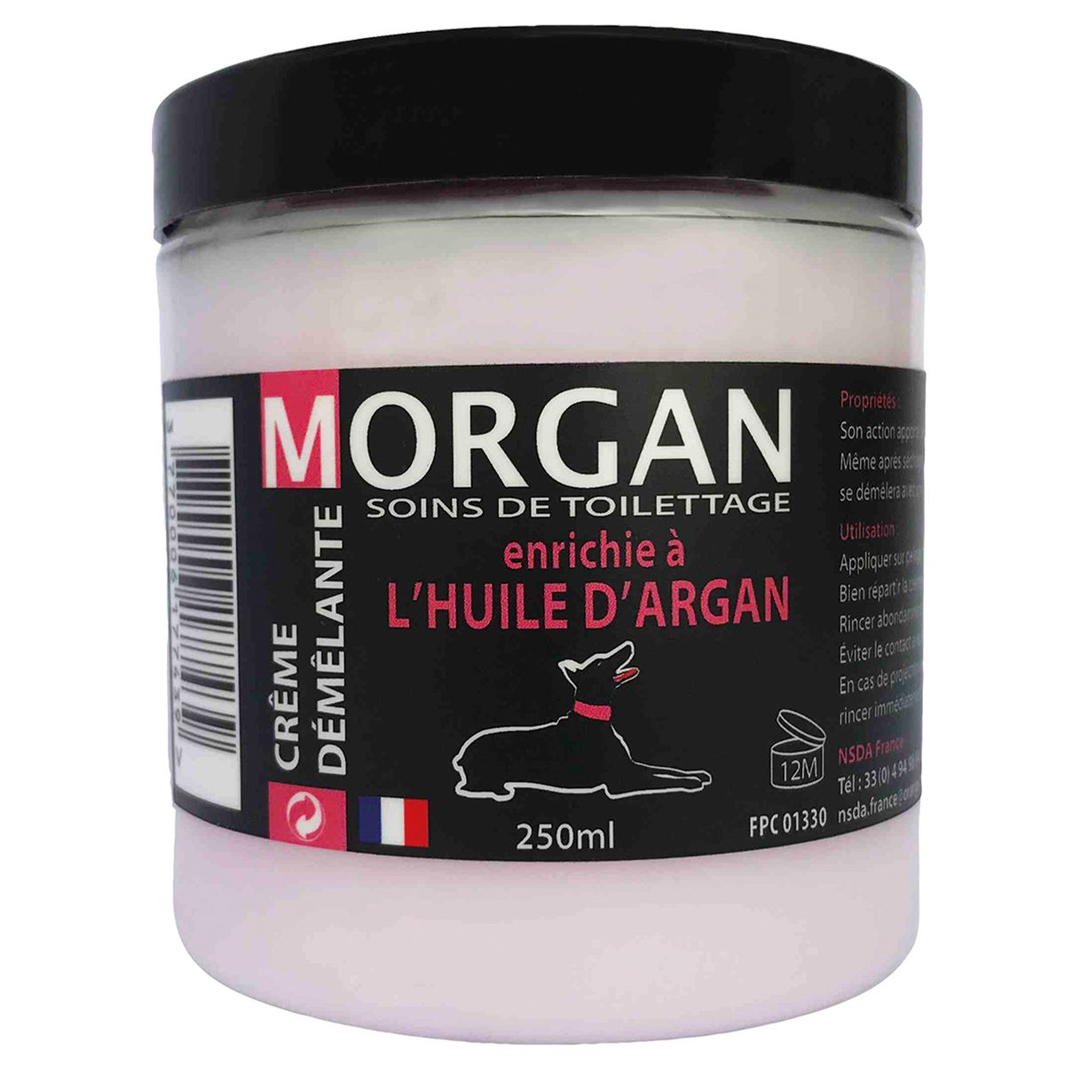 Morgan - Crème démêlante à l'huile d'argan