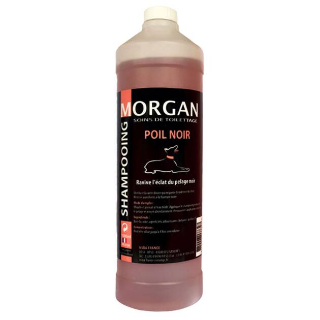 Morgan - Shampoing Poils noirs