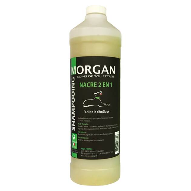 Morgan - Shampoing Nacre 2 en 1 - 1l