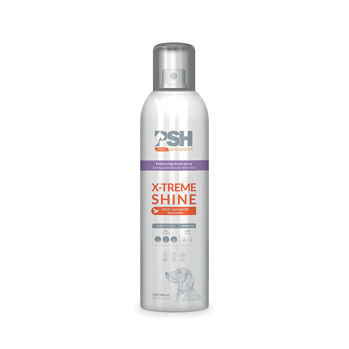 PSH - Spray finition - X-Trême Shine - 300 ml