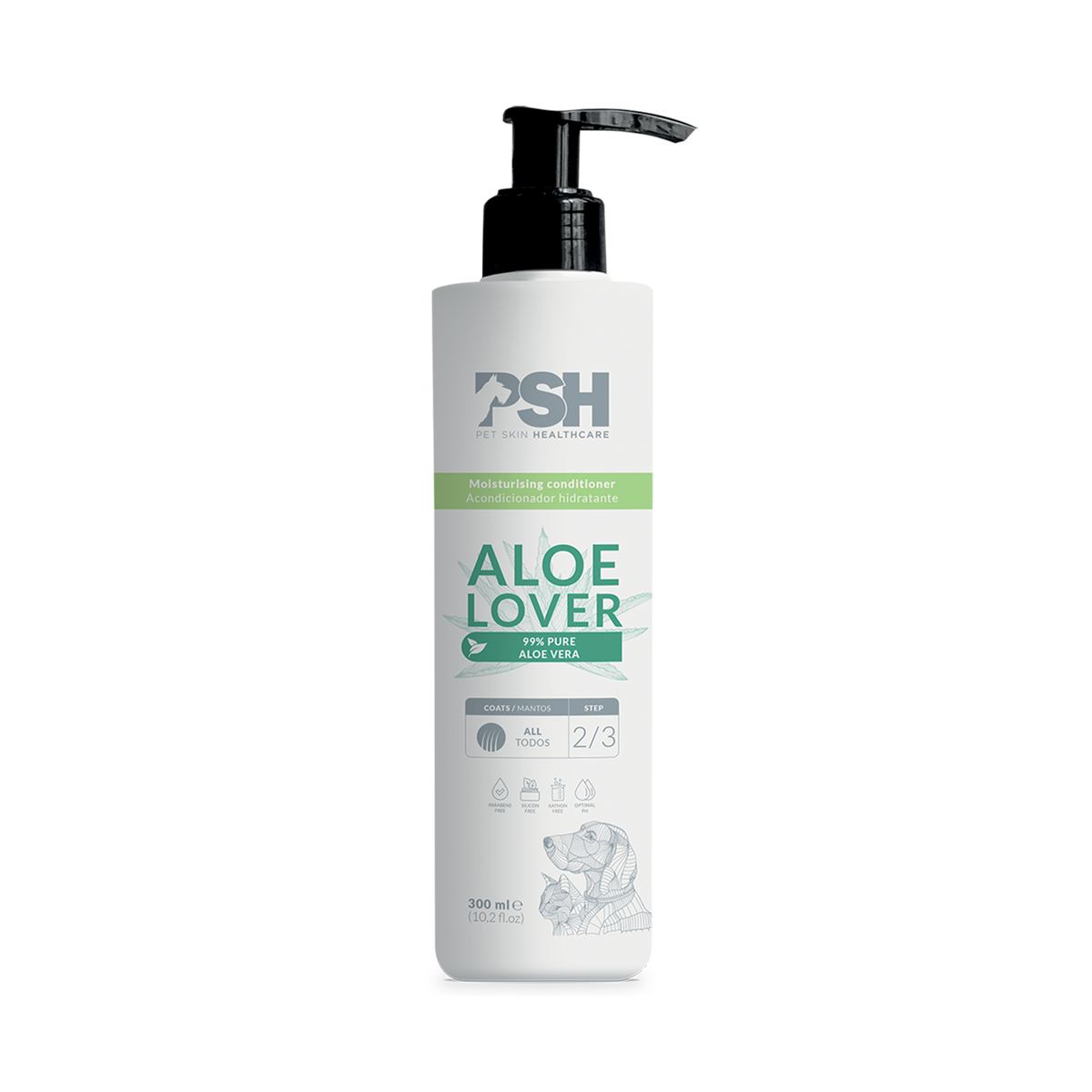 PSH - Conditionneur universel - Aloe Lover -300 ml