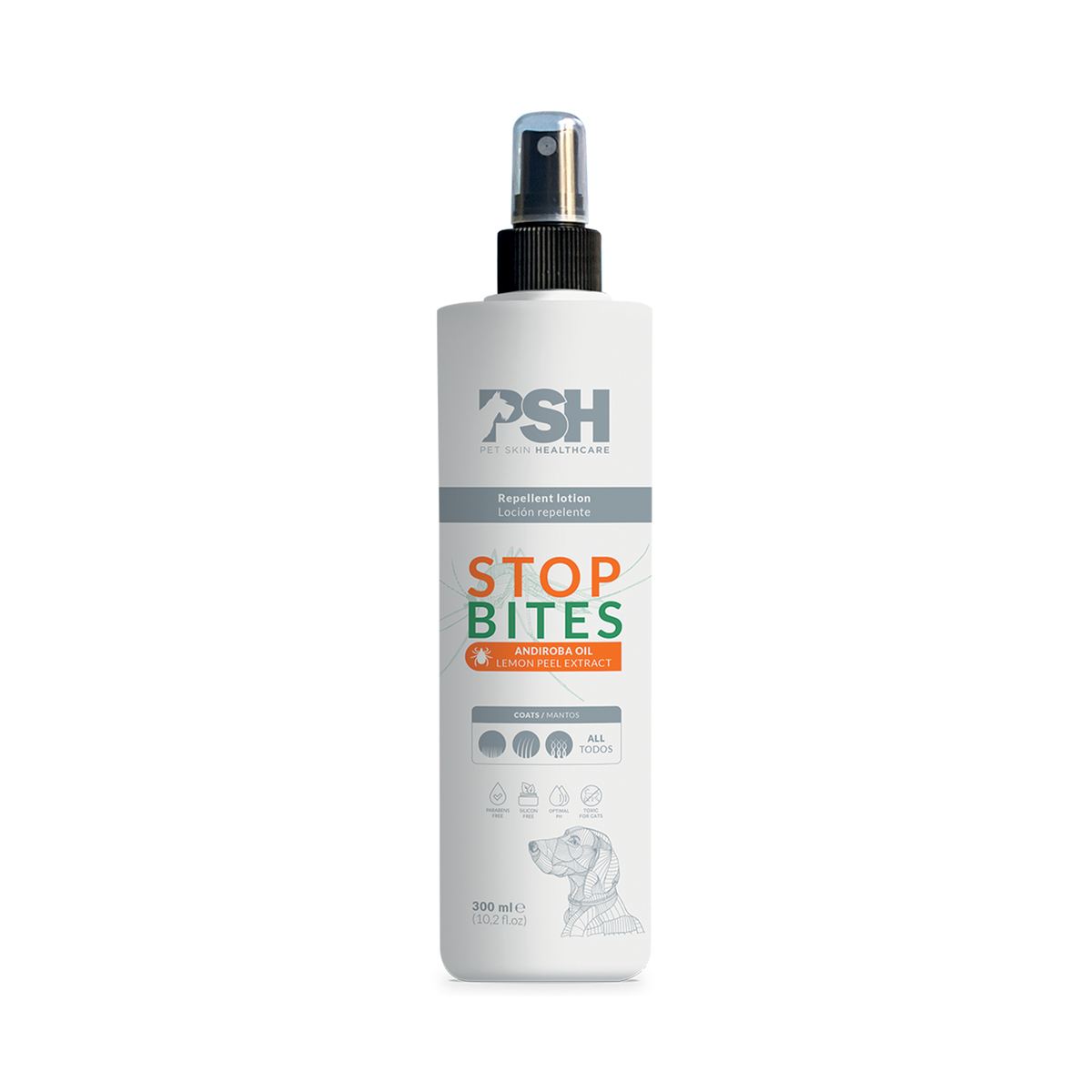 PSH - Shampoing répulsif - Stop Bites - 300 ml
