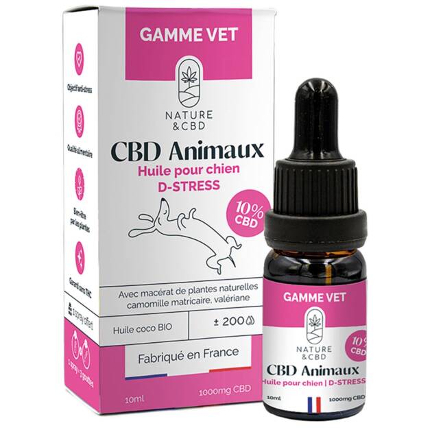 Gamme Vet - CBD - Chiens - D-Stress - 10%