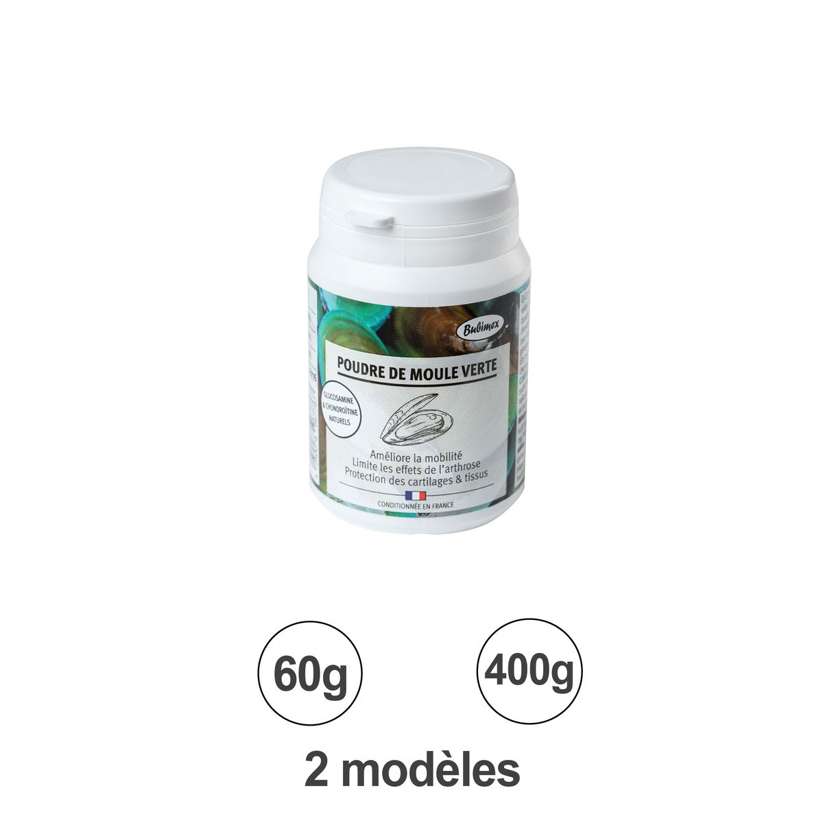 Bubimex - Poudre moules vertes