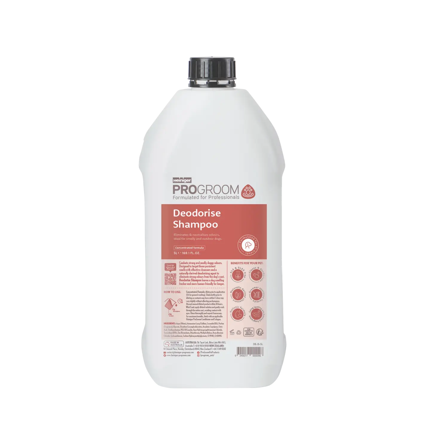 Deodorise Shampoo 500ml – Image 2