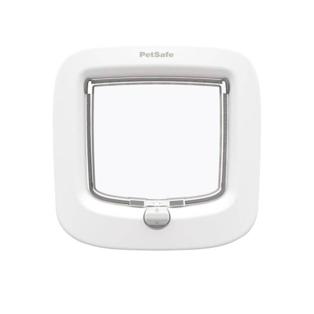 PetSafe - Chatière 4 voie - Blanc - Tunnel amovible