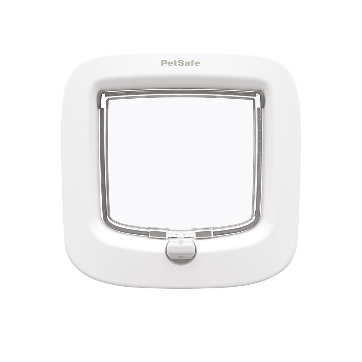 PetSafe - Chatière 4 voie - Blanc - Tunnel amovible