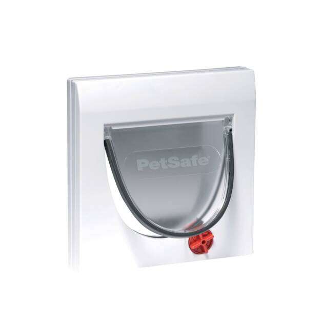 PetSafe - Chatière 4 voies - Manuelle - Blanc - N°