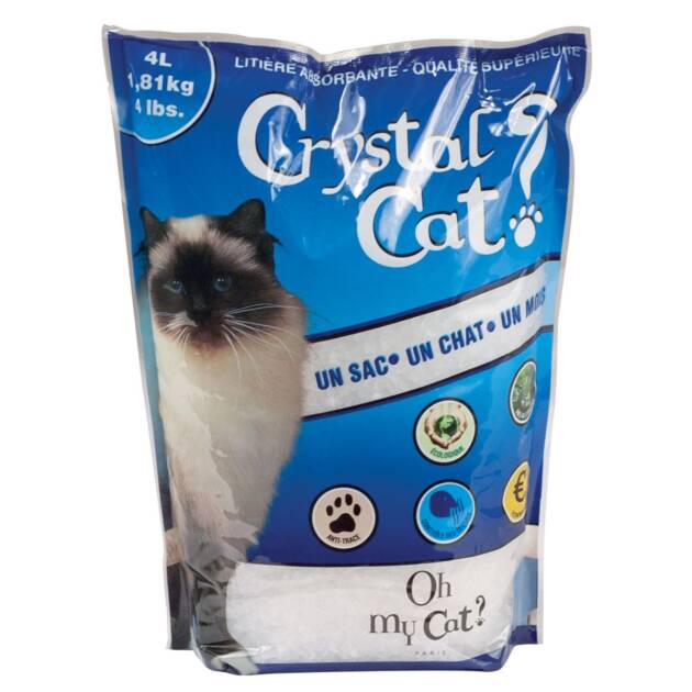Litière Crystal Cat cristaux