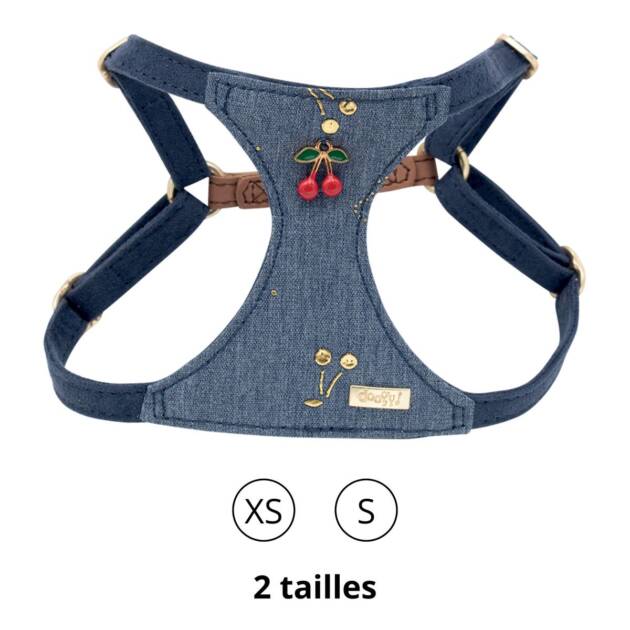 Doogy - Harnais So cherry - Denim