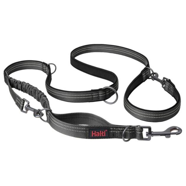 Halti - Laisse Anatomy - Multi-position - S - Gris