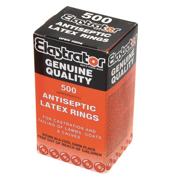 Anneaux en caoutchouc spéciaux, conditionnement de 500 pcs