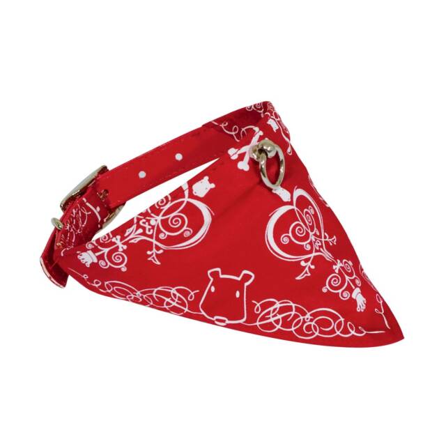 Doogy - Collier Plage - Rouge - 25-33 cm*16 mm