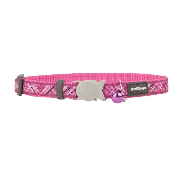 Red Dingo - Collier chat fantaisie - Rose Flanno