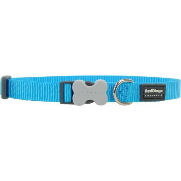 Red Dingo - Collier régl. - 20-32 cm*12 mm - Turquoise
