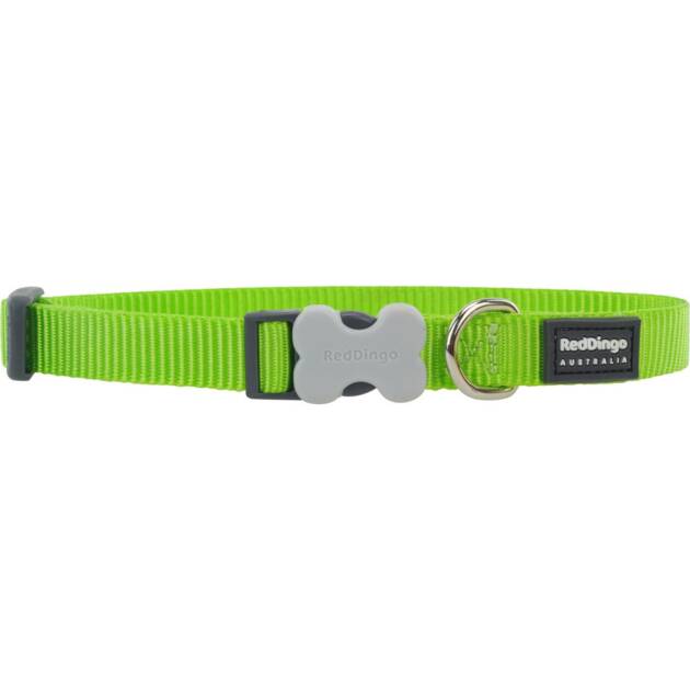Red Dingo - Collier régl. - 20-32 cm*12 mm - Vert