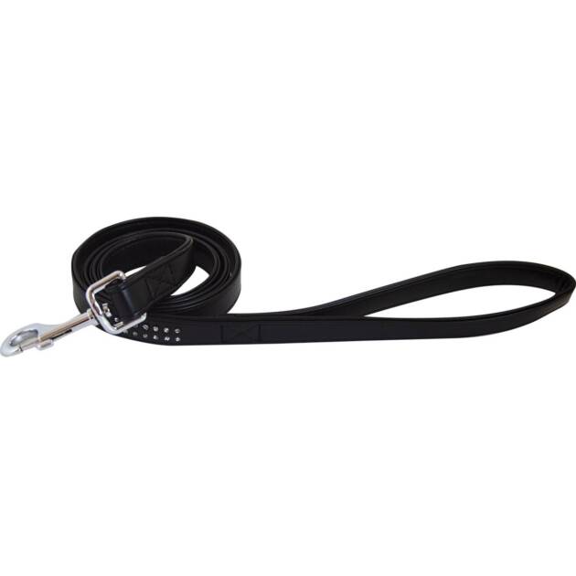 Laisse Glamorous - Noir - 20 mm*120 cm