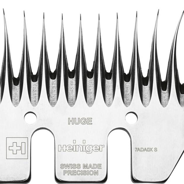 Huge peigne diminuée 96 mm (emballé dans blister à l´unité)
