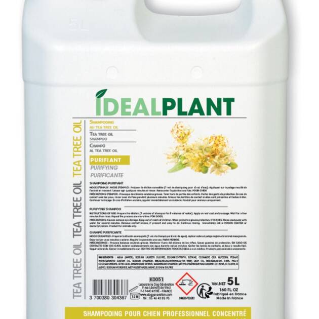 IDéalPlant - Shampoing - Tea Tree Oil - 5l.
