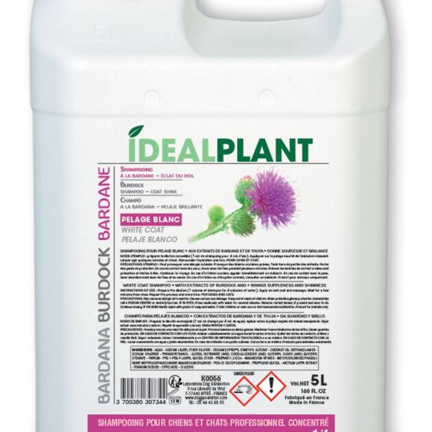 IDéalPlant - Shampoing - Bardane pelage blanc - 5