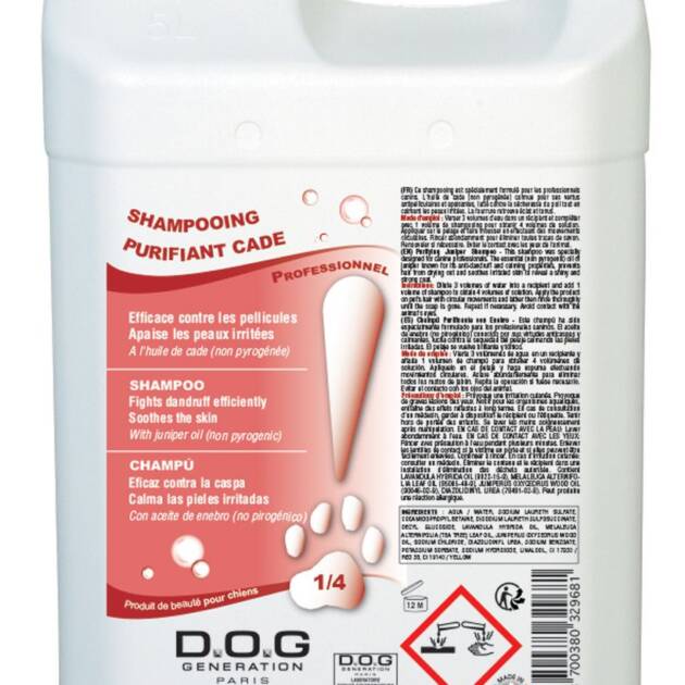 DG - Shampoing - Purifiant cade - 5l.