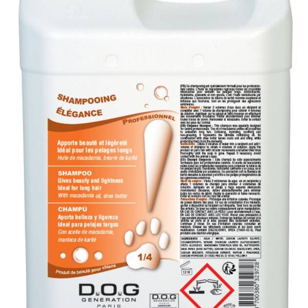 DG - Shampoing Elégance - 5l.