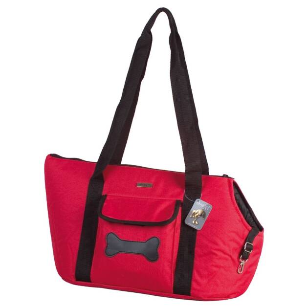 Doogy - Sac de transport "Star" - Souple os - Rouge